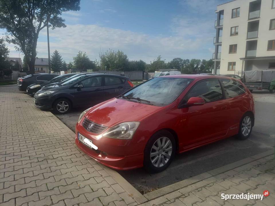 Honda Civic VII 14 90 sports centralny zamek małopolskie Słomniki