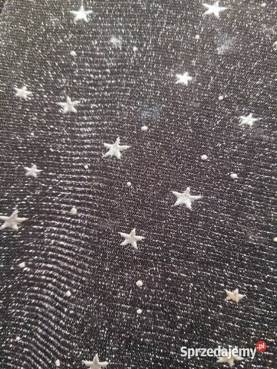 Przeźroczysta bluzeczka połyskująca srebrną Piaseczno