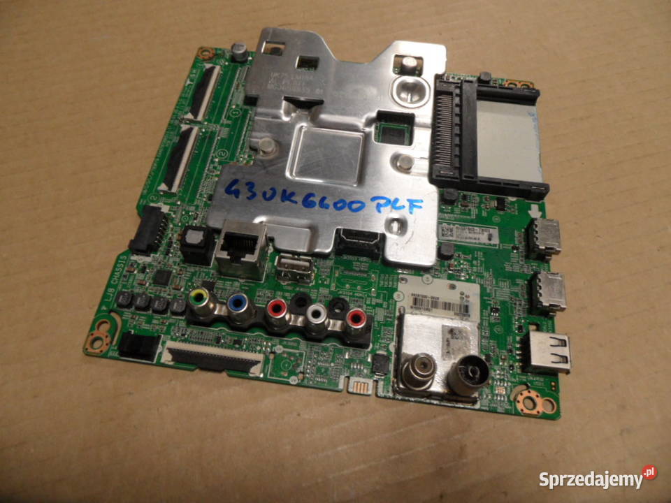 plyta glowna telewizora LG 43UK6400PLF Części i Akcesoria świętokrzyskie Kielce