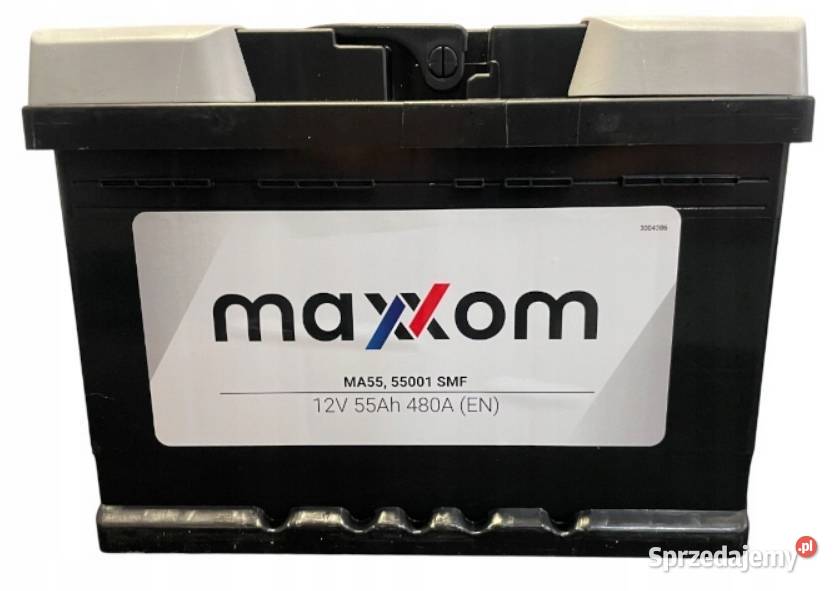 Akumulator MAXXOM 55Ah 480A osobowe Jelcz-Laskowice sprzedam