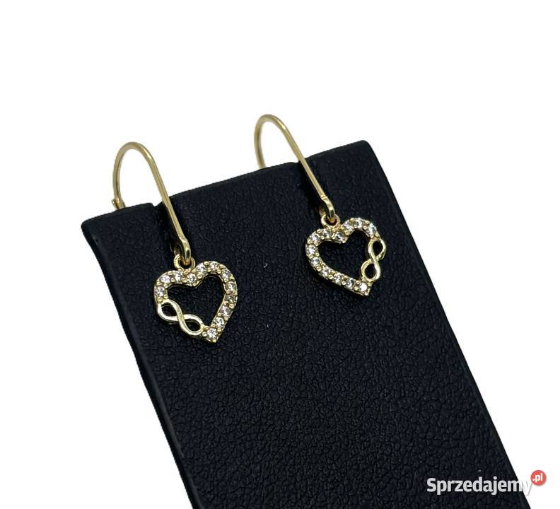 Złote Kolczyki pr 585 126g warmińsko-mazurskie Elbląg sprzedam