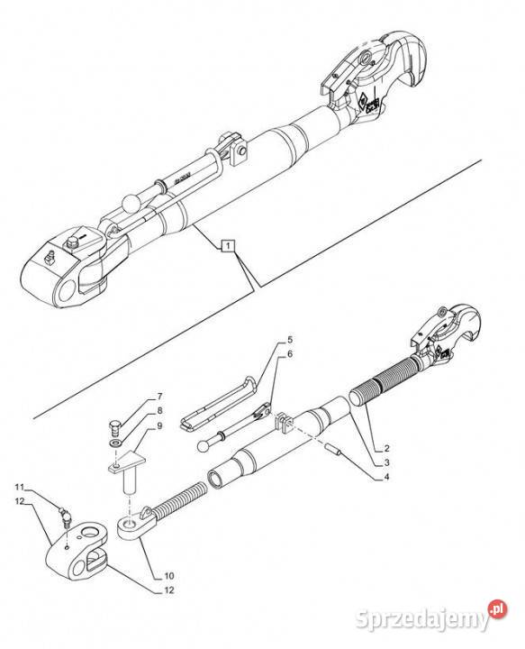 Holland T6090 T6070 Zesp konc ciegla pod 112 6 Pozostałe Jastrzębniki