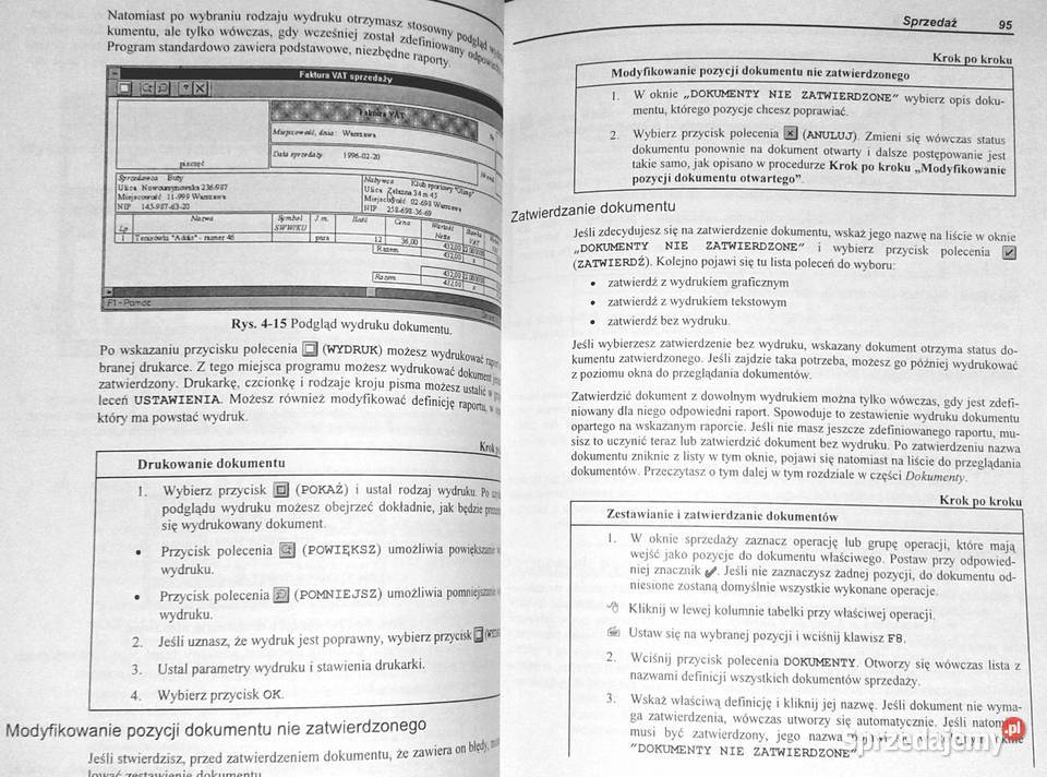 Sprzedaż Magazyny handel Windows TM Wersja 110 Chełm