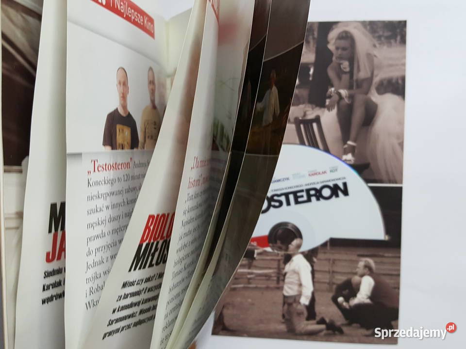 FILM DVD Testosteron płyta książeczka komedia Złotniki