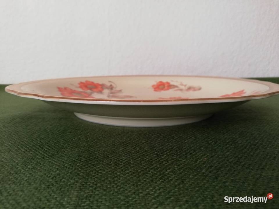 Patera Schumann porcelana ecru średnica30
