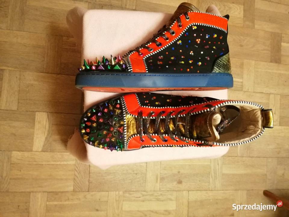 Męskie trampki marki Christian Louboutin kolorowy Warszawa