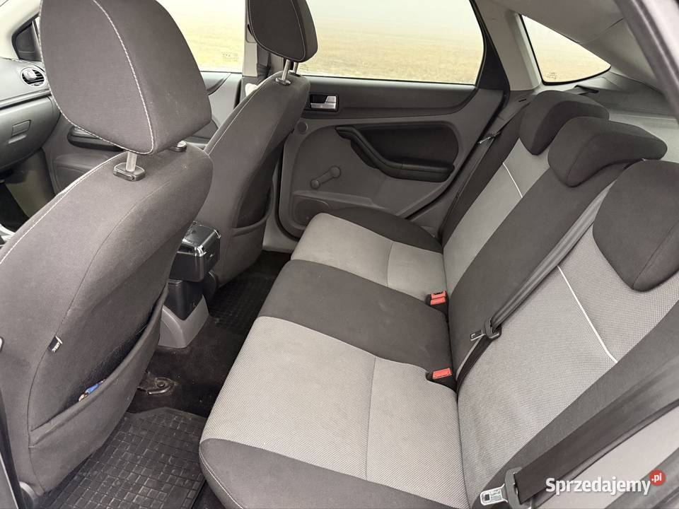 Ford focus mk2 16tdci 90 2010r czarny wielkopolskie Piła