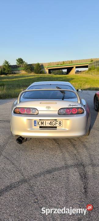Toyota Supra mkiv mk4 2jz gte manual srebrny