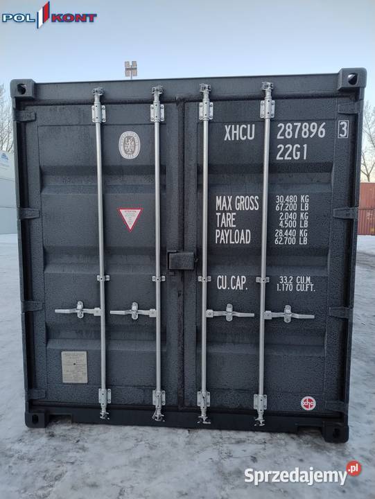 Kontener na lato i na lata 6 metrowy 20 DV Magazynowanie Opole