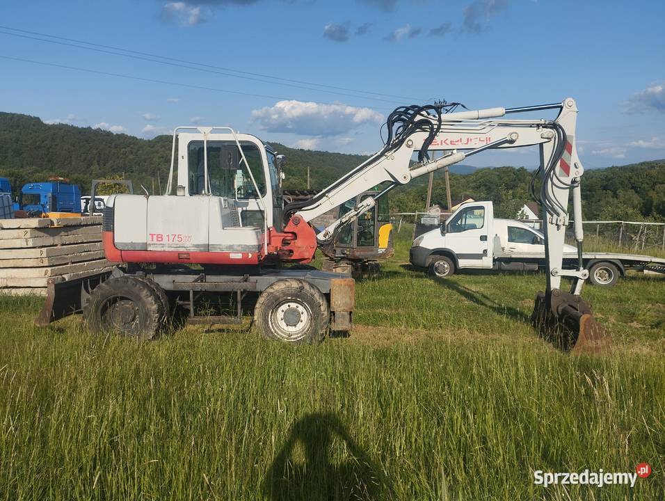 koparka kołowa takeuchi tb175W jcb volvo cat Sucha Beskidzka