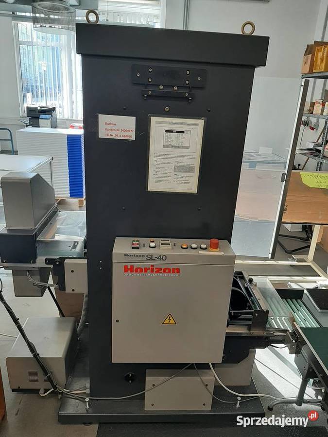 Oklejarka Horizon BQ 460 i Trójnóz HT70 dolnośląskie Ząbkowice Śląskie