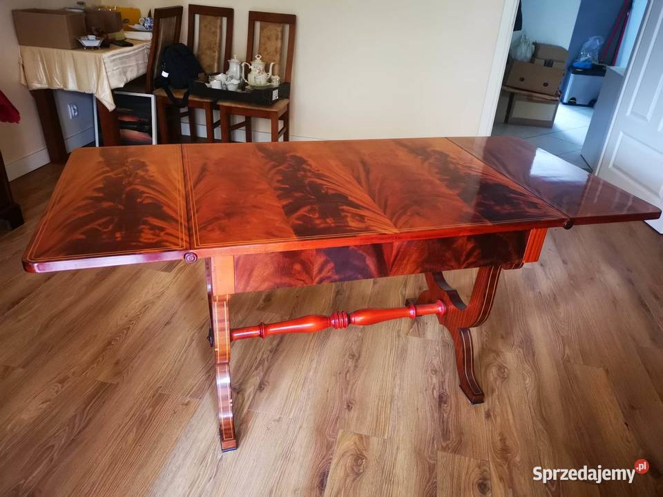 Stół rozkładany w stylu Biedermaiera Łódź sprzedam