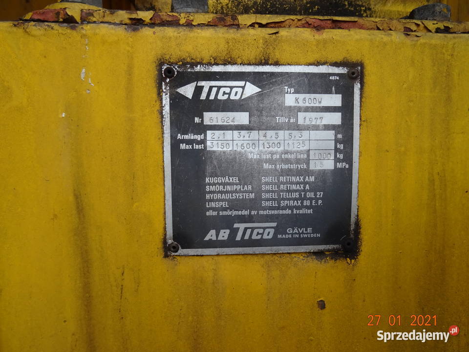 ciężarowy volvo N7 1977 warmińsko-mazurskie Różnowo sprzedam