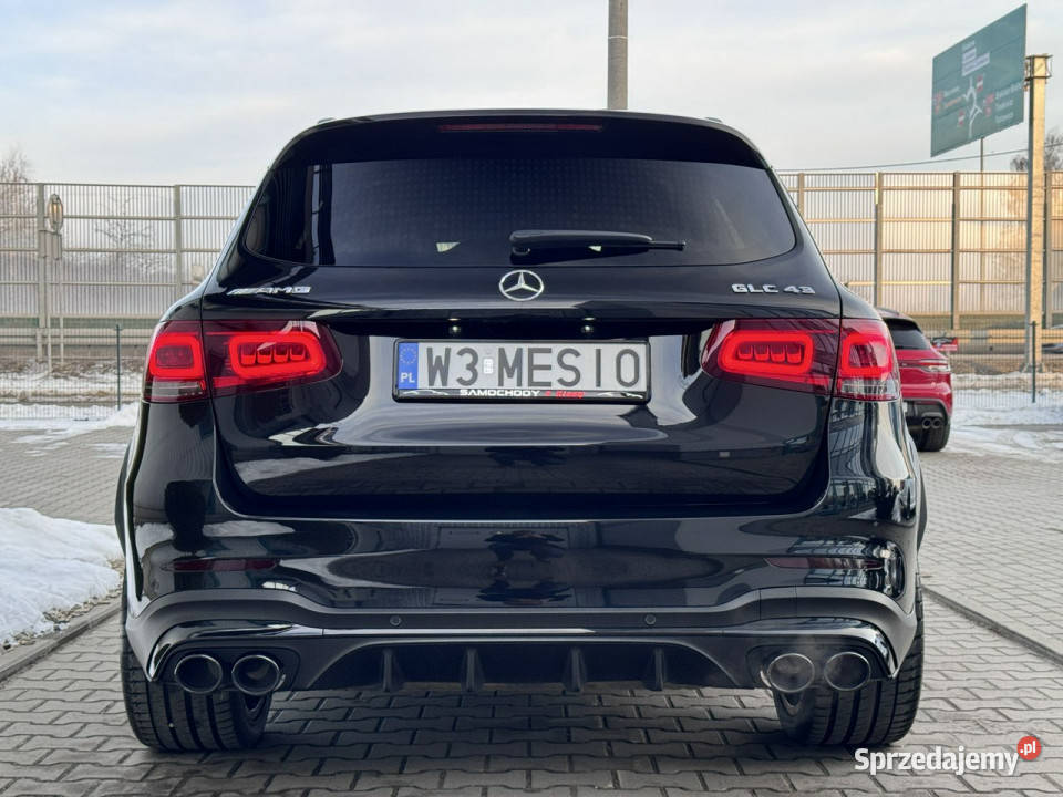 Mercedes GLC 43 AMG 4Matic 390 Salon czujnik martwego pola małopolskie Węgrzce sprzedam