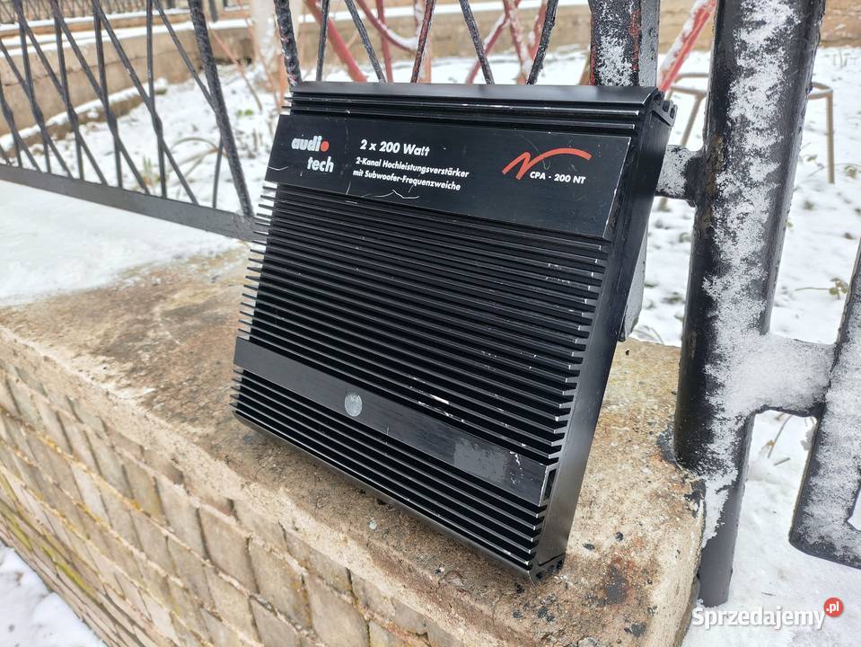 Wzmacniacz samochodowy 2 kanałowy Audiotech Ilość kanałów 2 Wzmacniacze