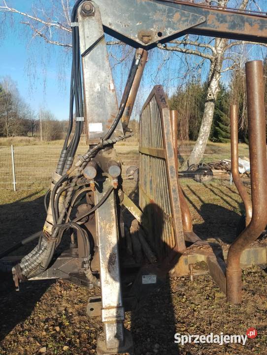 Przyczepa leśna zrywkowa HDS Nurzec-Stacja