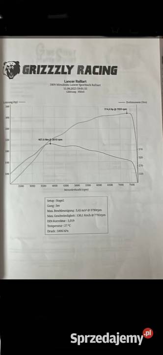 Mitsubishi lancer evo 10 LPG automat Lancer Kielce