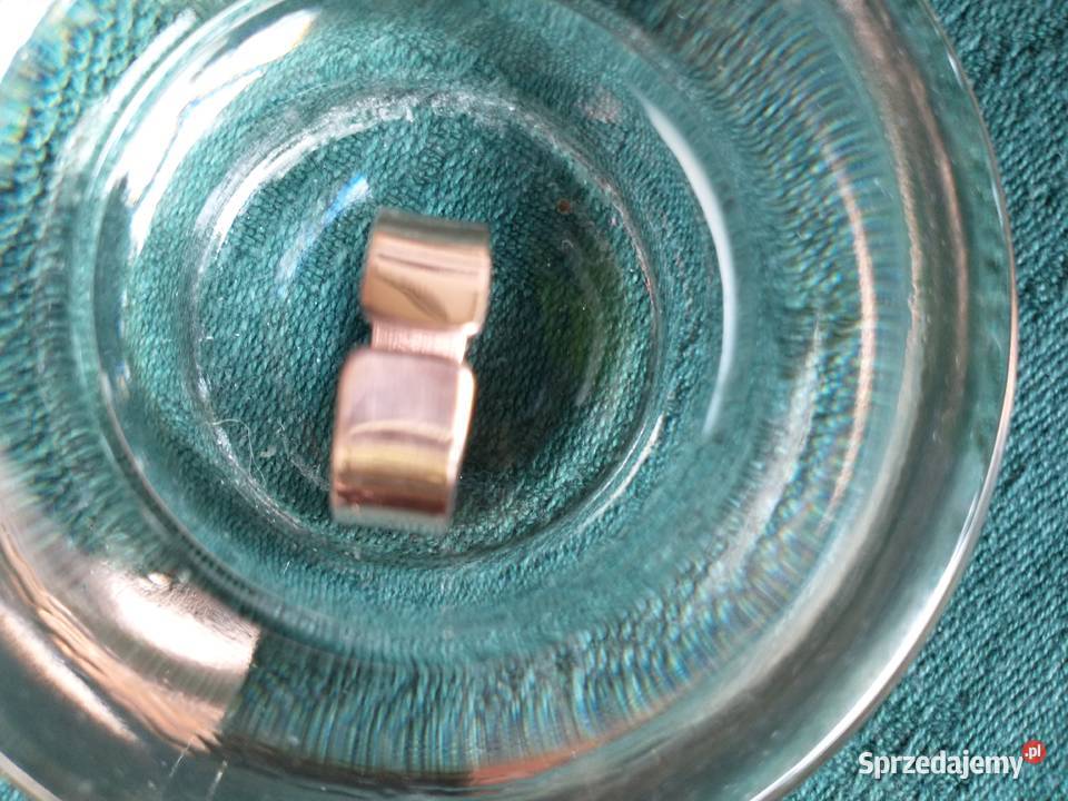 Obrączka pierścionek miedź rękodzieło Łódź