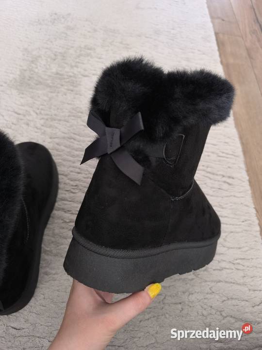 Buty na zimę botki ocieplane inna