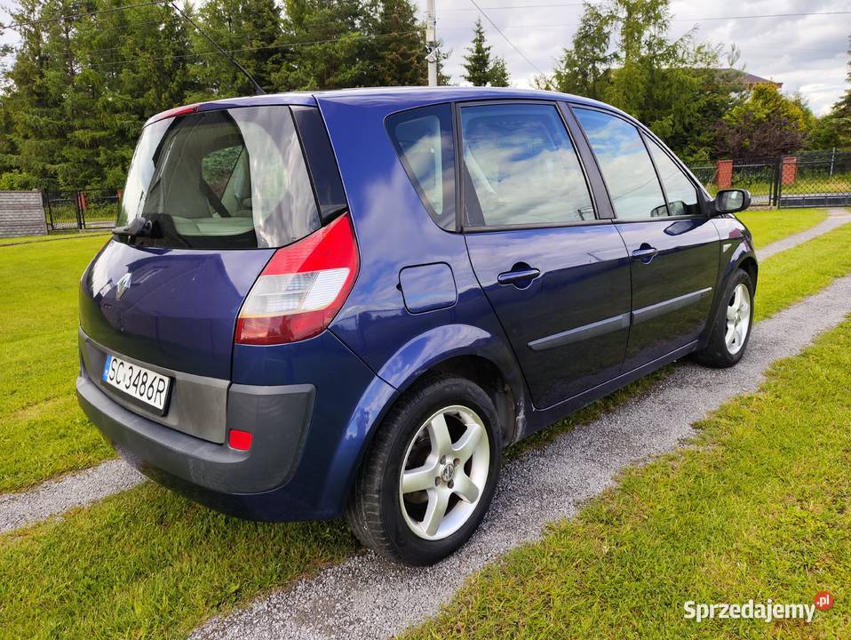 Renault Scenic II 20 134 BenzynaGaz Klima elektryczne lusterka Kolonia Poczesna sprzedam