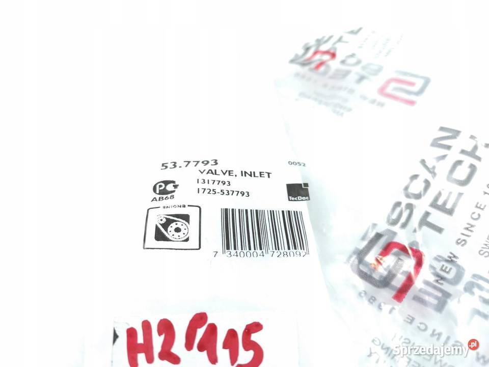 ZAWÓR SSĄCY VOLVO 740 940 23 SCANTECH 1317793 Części samochodowe