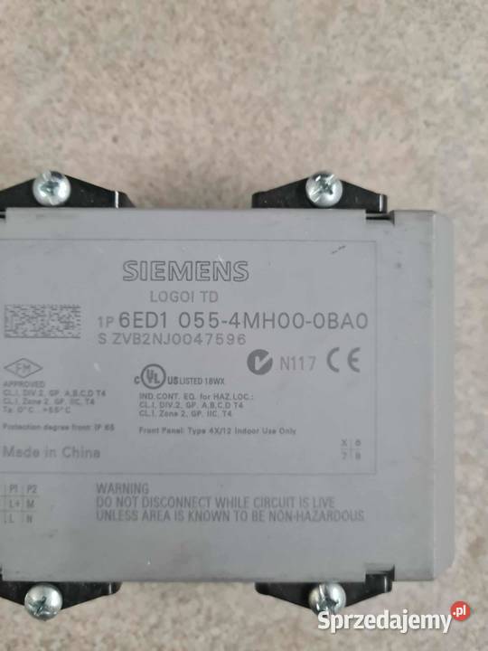 Panel Wyswietlacz Siemens LOGO 6ED10554MH000BA0 Bratoszewice