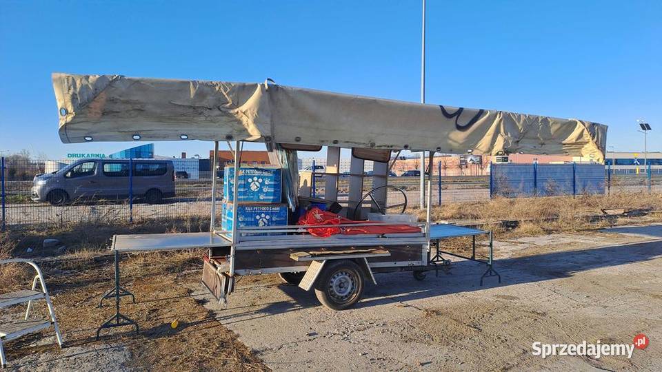 Przyczepa dmc 750 stragan bazar gastronomia 1 Żary