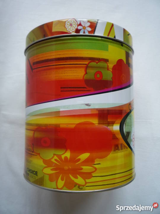 Duża puszka metalowa Design LOVE Unikat Nowa wielokolorowy zachodniopomorskie Szczecin