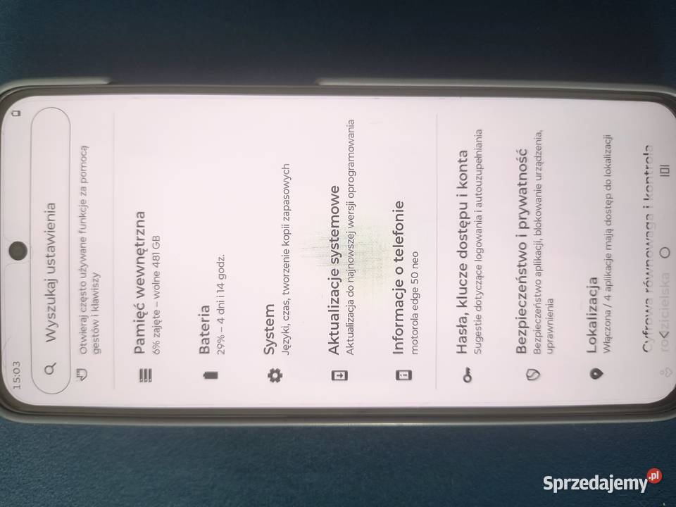 Motorola edge 50 neo Motorola śląskie Katowice sprzedam