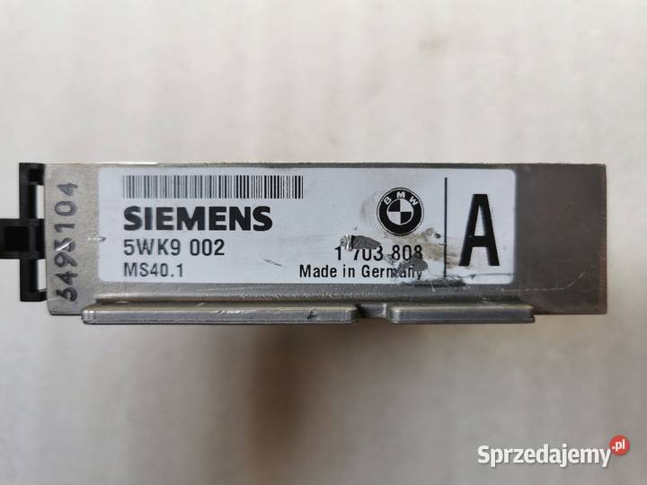 Komputerk Sterownik Silnika BMW 3 E36 5 E34 320i osobowe Wyszków