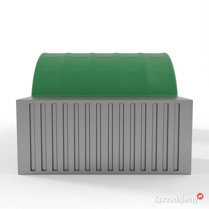 Zadaszenie kontenerowe w wersji zielonej 6x6m Magazynowanie dolnośląskie Wrocław