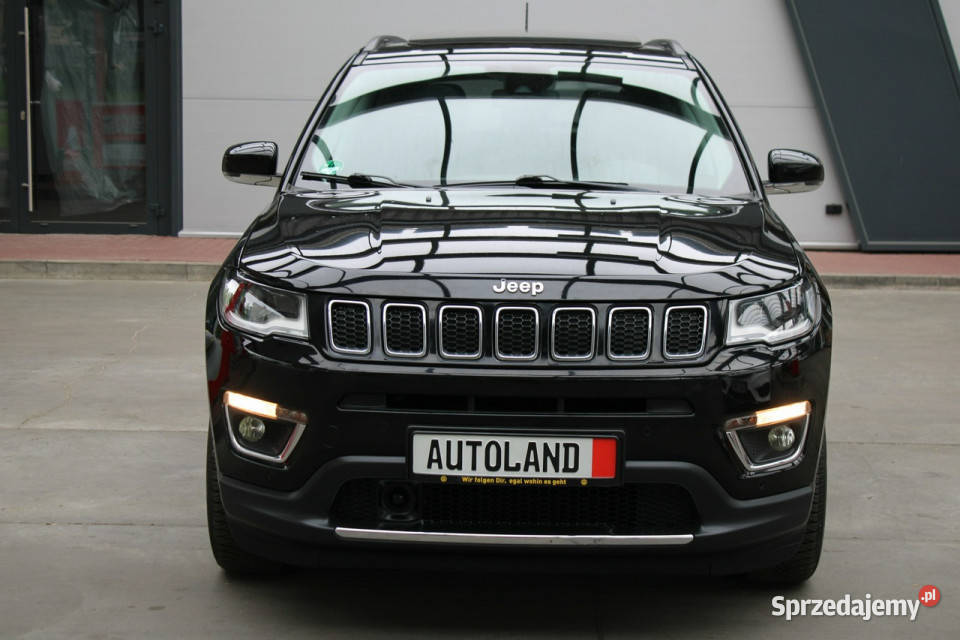 Jeep Compass Bezwypadkowy bogata wersja asystent pasa ruchu Samochody osobowe