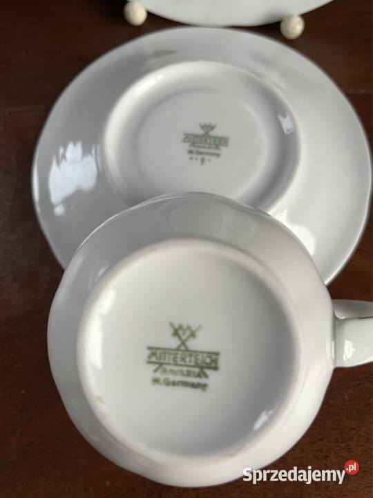 Filiżanka z talerzykiemMittertech Bavaria Biał pomorskie Gdańsk