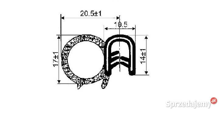 Uszczelka Drzwi 126p Maluch Polonez 125p FSO Żuk świętokrzyskie Połaniec