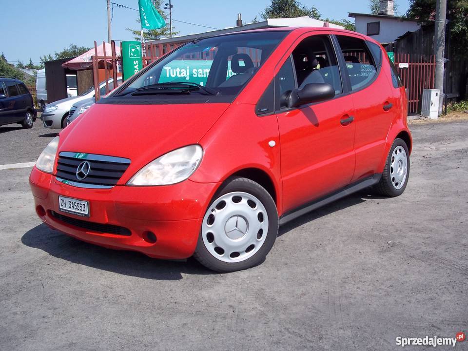 Mercedes Benz A 160 16 benzyna OPŁACONY sprowadzony A-klasa Chełm