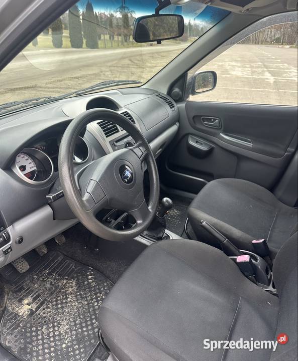 Subaru Justy 13 gaz 2006r 4x4 G3X 1300cm3 Pilzno sprzedam