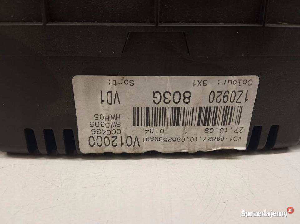 LICZNIK EU 1Z0920803G 19 TDI Skoda Octavia II świętokrzyskie