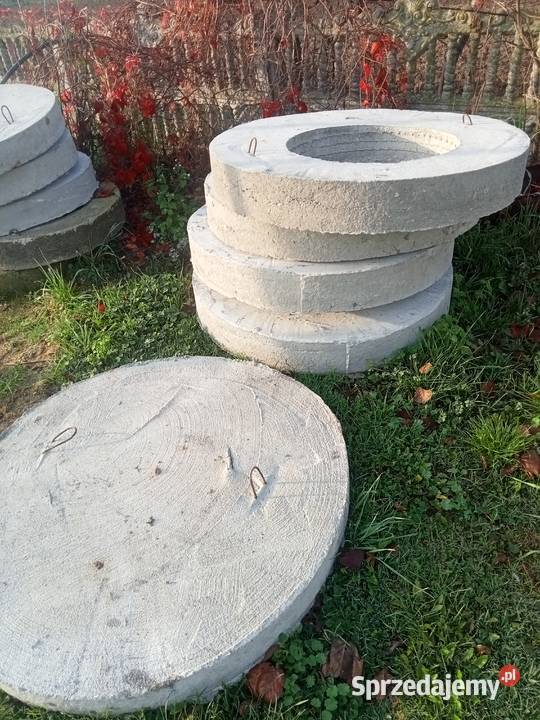 Kręgi i pokrywy betonowe 3040506080100120