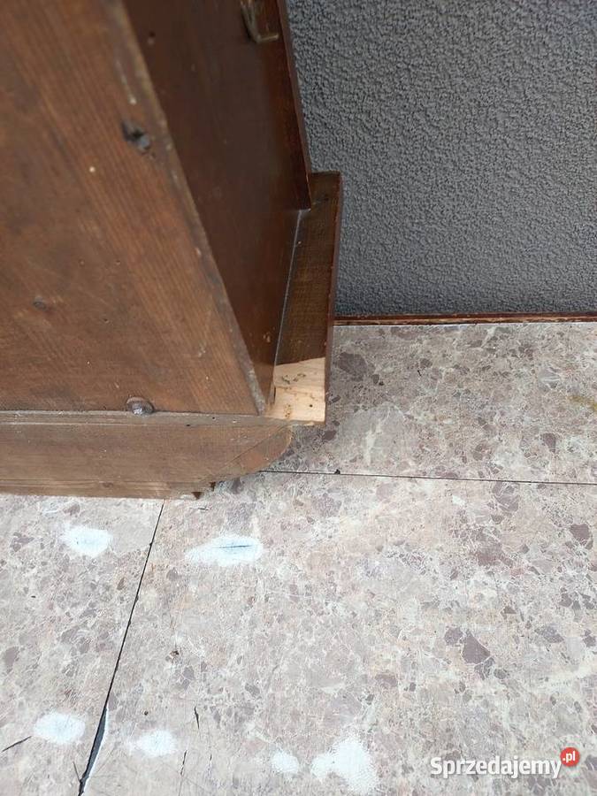 S188 Skrzynia obudowa starego zegara szafka Tczew sprzedam
