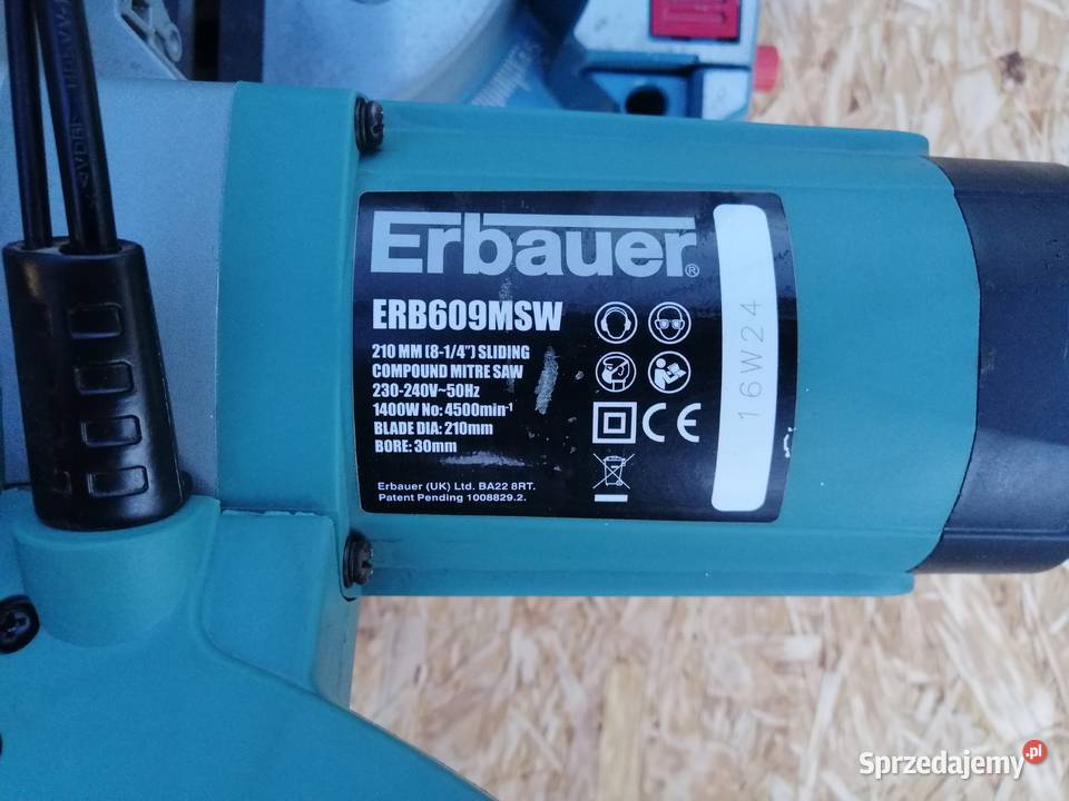 UKOŚNICA Z POSUWEM ERBAUER ERB609MSW 1400W 210