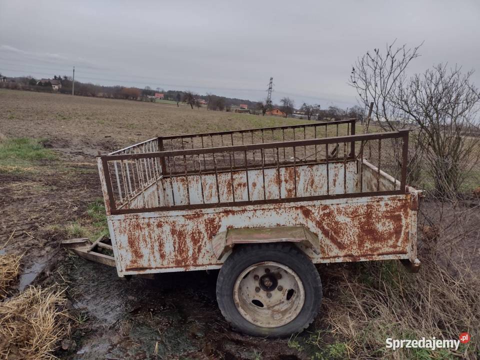 Przyczepa jednoosiowa Skórzno