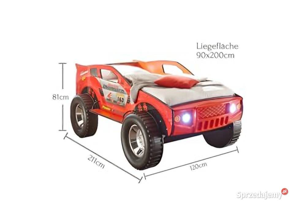 Łóżko dziecięce Jeep 211cm Poznań