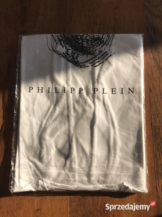 Philipp Plein Tshirt cotton back logo koszulka M
