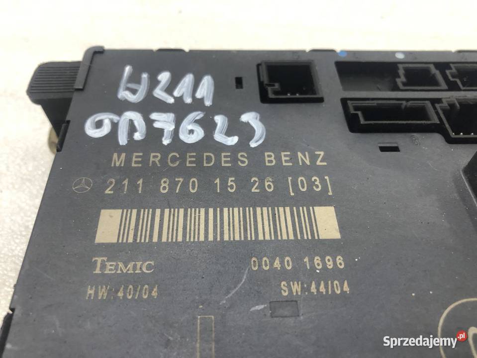 MODUŁ DRZWI LEWY PRZÓD MERCEDES W211 2118701526