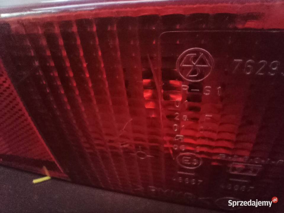 Fiat Cinquecento lampa tył tylna prawa wkład Sieradz