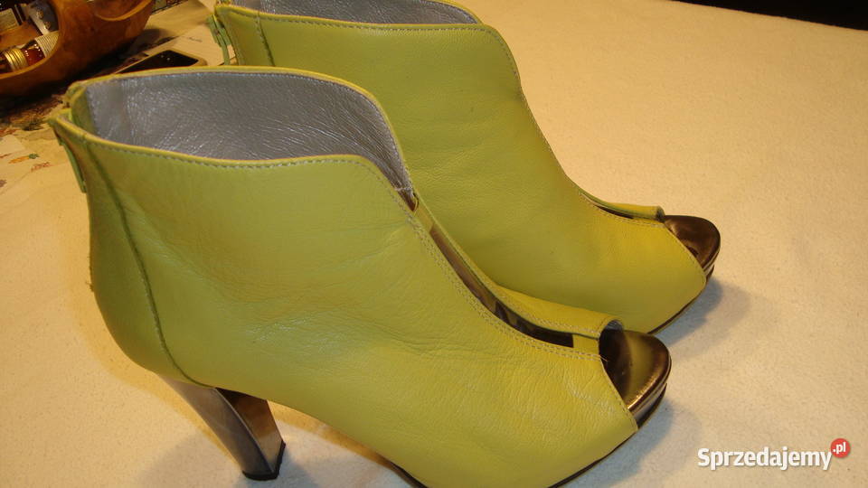 Botki letnie na obcasie 36 Warszawa