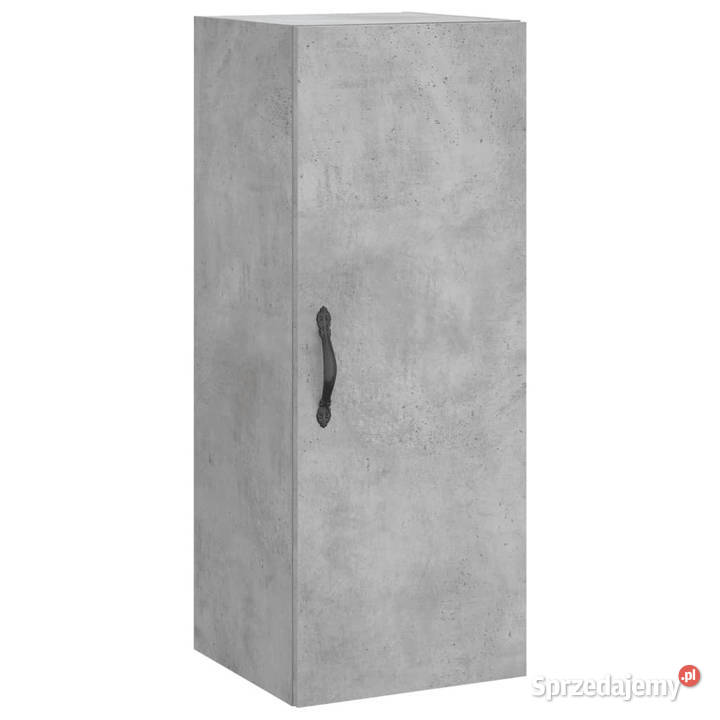 Szafka wisząca szarość betonu 345x34x90 WM834998 Pozostałe Warszawa sprzedam