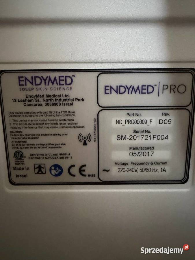 Radiofrekwencja Endymed PRO Poznań