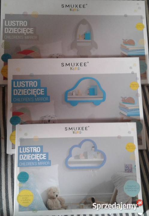 Lustro dziecięce SMUKEE KIDS Dekoracje i ozdoby mazowieckie Warszawa