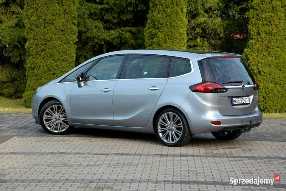 Opel Zafira 14T140PanoramaXenonLedAlu19 Nowe elektryczne lusterka mazowieckie Ostrów Mazowiecka sprzedam